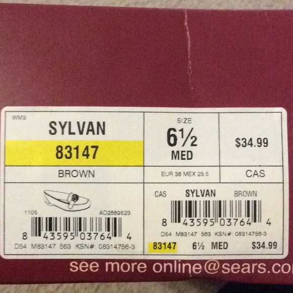 Covington Brown Sylvan Shoes Sz 6.5 - Picture 6 of 6